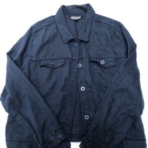 Lightweight linen jacket